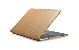 Icarer - echt lederen cover hoes - MacBook Pro 13 inch (2016-2019) - Bruin