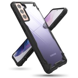 Ringke - Fusion X Guard backcover hoes - Samsung Galaxy S21 Plus - Zwart